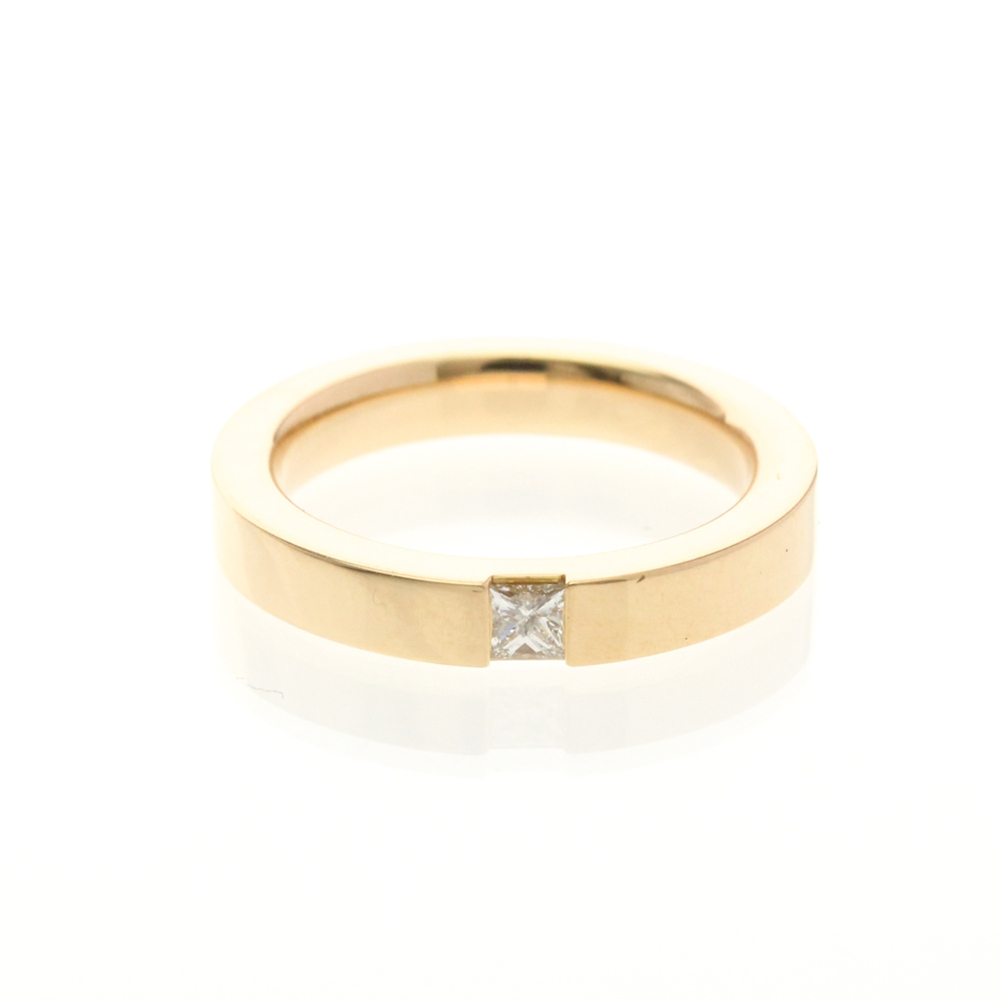 HARRY WINSTON 18k Gold Diamond Ring
